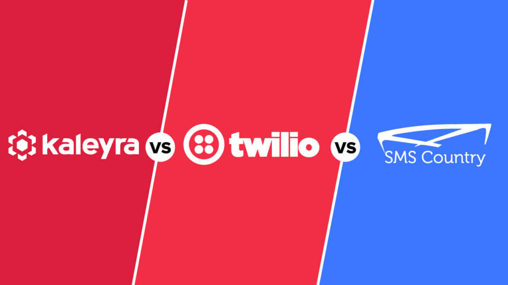 aleyra vs Twilio vs smscountry