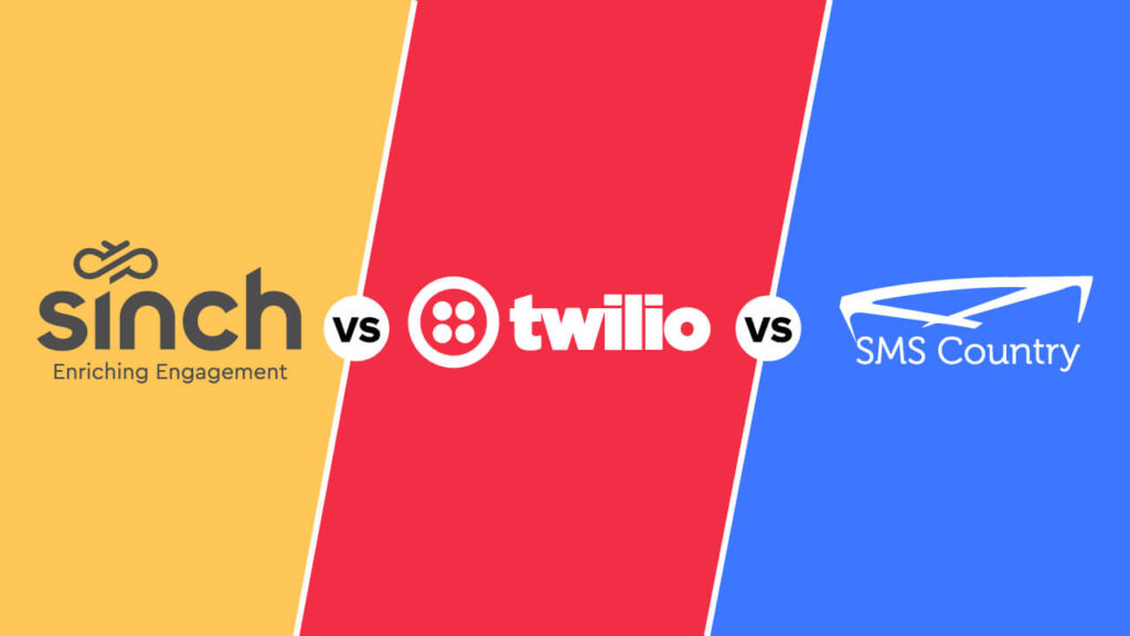 Sinch vs Twilio vs SMSCountry featured image