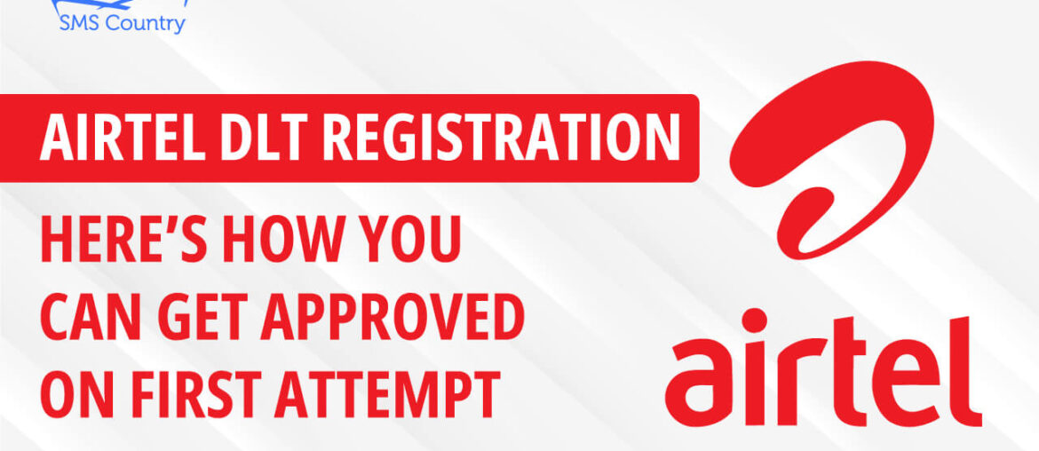 Airtel dlt registration