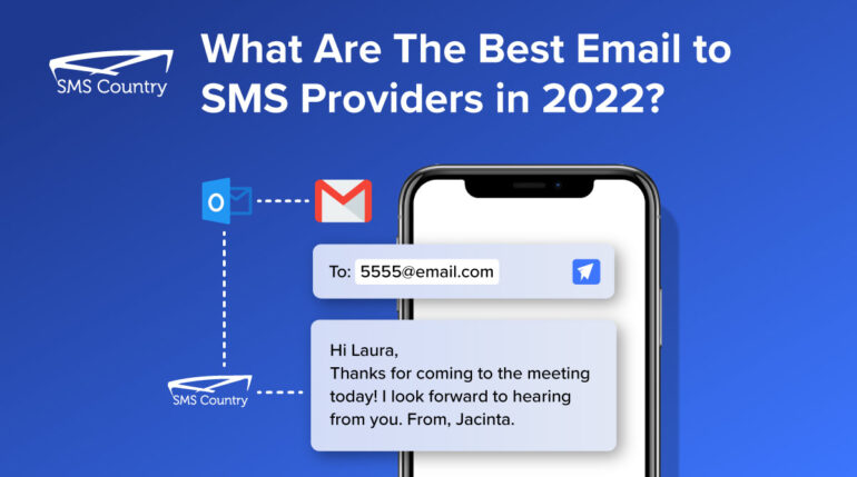 Best email to sms gateways I Smscountry