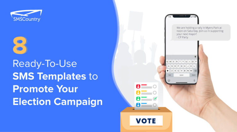 sms templates for election campaign