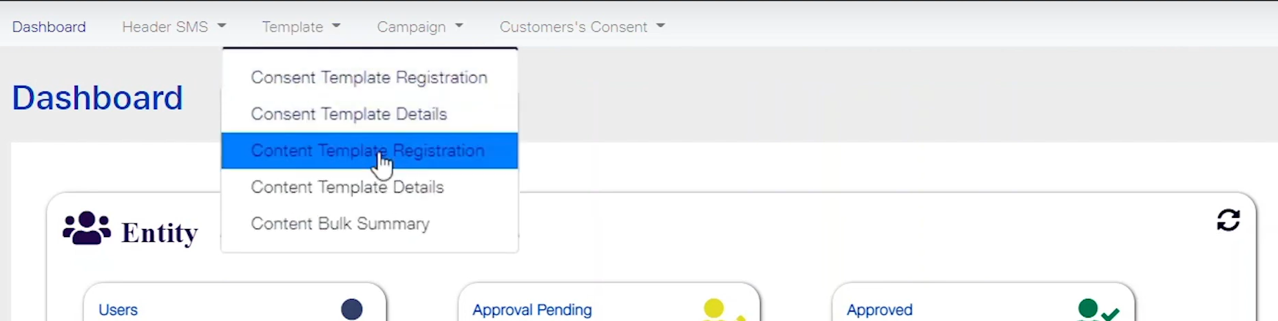 Steps to upload Transactional/Service Implicit template | DLT Template Registration