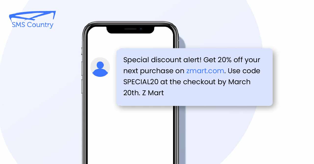 Discount-offer-sms-template Discount offer SMS template