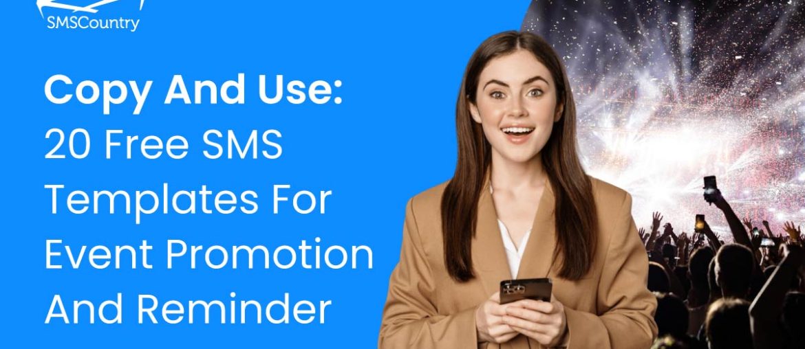 event promotion SMS messages