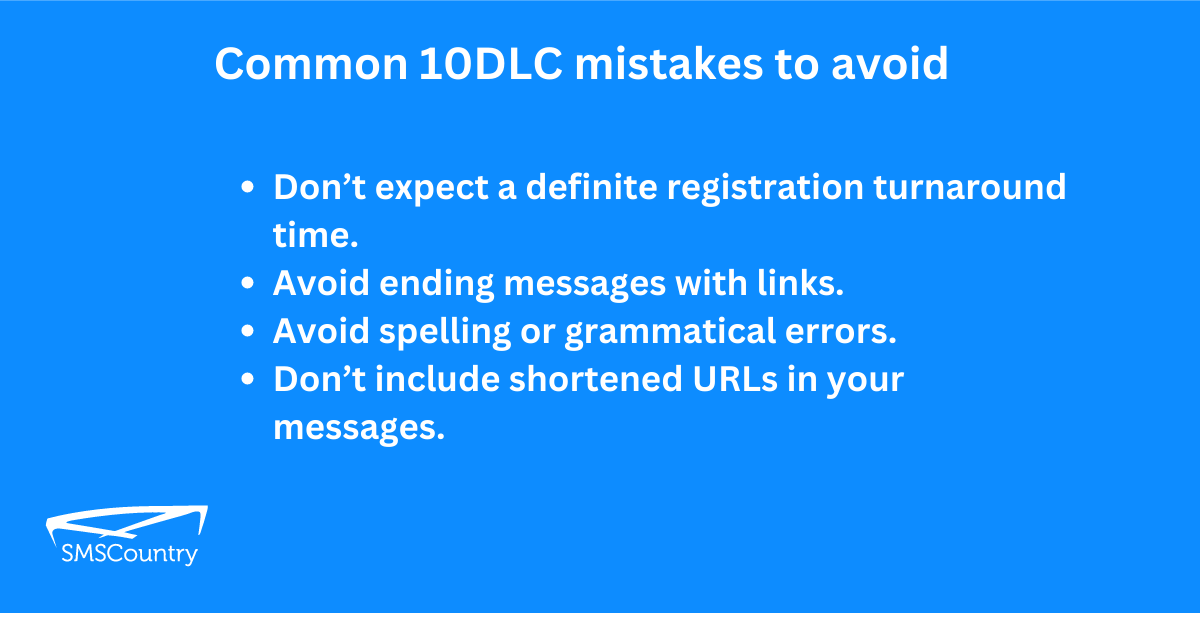 What is A2P 10DLC?: Mastering A2P 10DLC Registration and Compliance | common mistakes to avoid