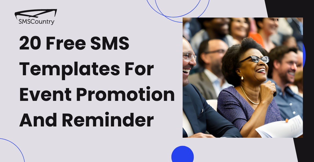 20 Free SMS Templates For Event Promotion And Reminder