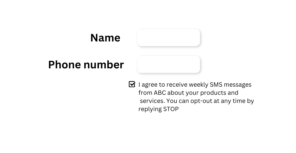 SMS Consent And DLT Consent Registration with online forms