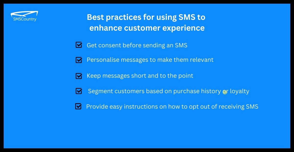SMS For E-commerce | Best practices for using SMS to enhance customer experience