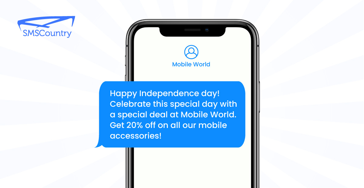 India independence day offering a special deal message