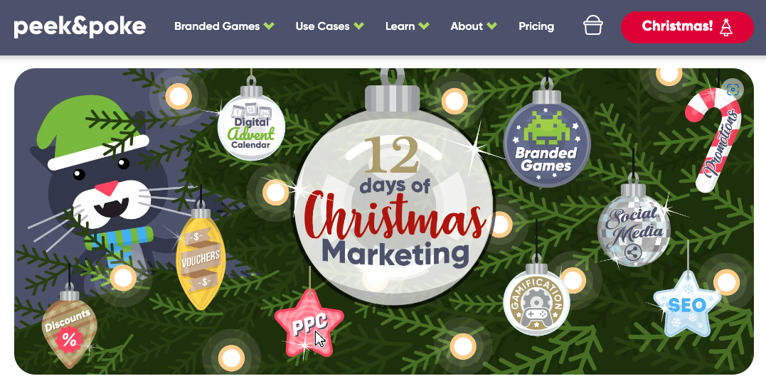12 Christmas marketing ideas to sell more in 2023 #5: Host a '12 Days of Christmas' social media campaign