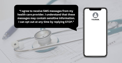 How to use SMS to improve out-of-office patient care? | Ensure patient privacy and security via SMS