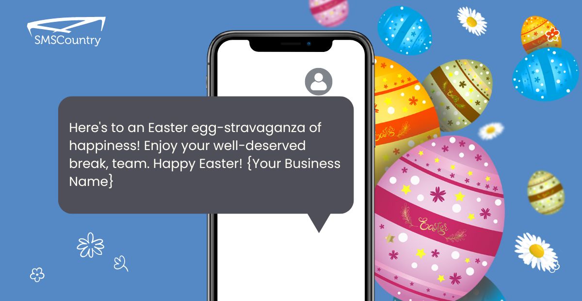 Easter SMS wishes to associates