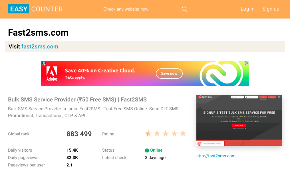 Pricing plans of Fast2SMS, one of the Best Voice SMS Service Providers.